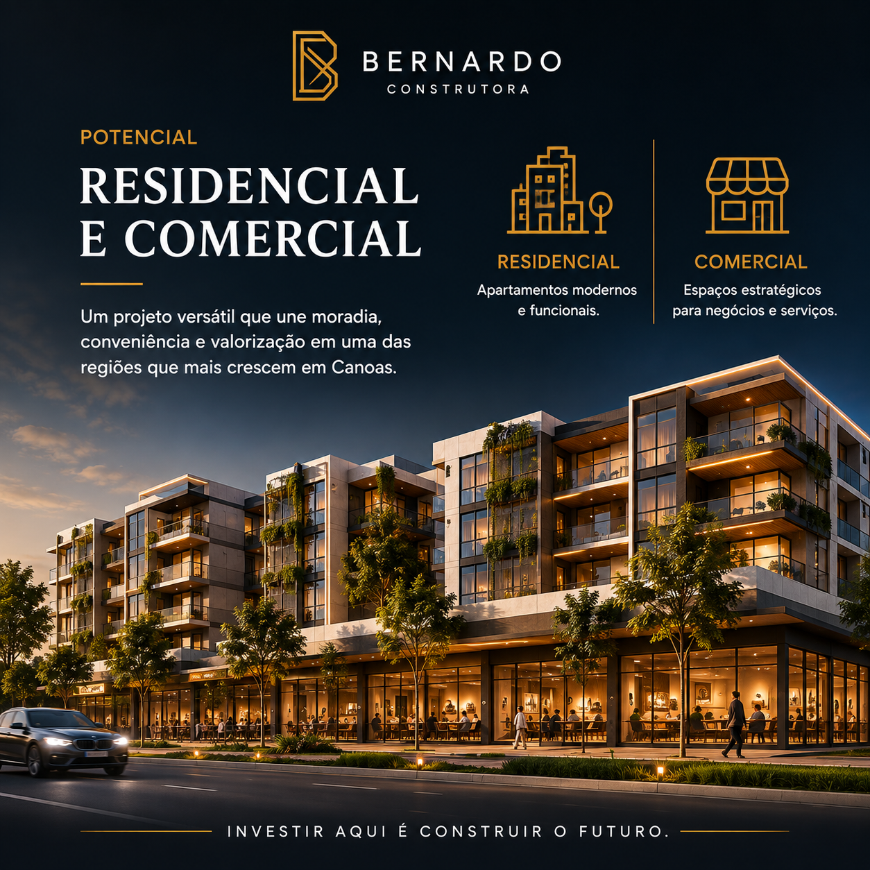 Potencial residencial e comercial
